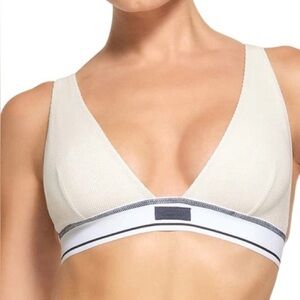 NWT SKIMS Cotton Rib Bralette